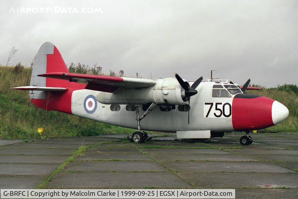 G-BRFC, 1953 Percival P-57 Sea Prince T1 C/N P57/71, Percival P-57 Sea Prince T1. Formerly WP321 at North Weald's Photo Shoot in 1999.
