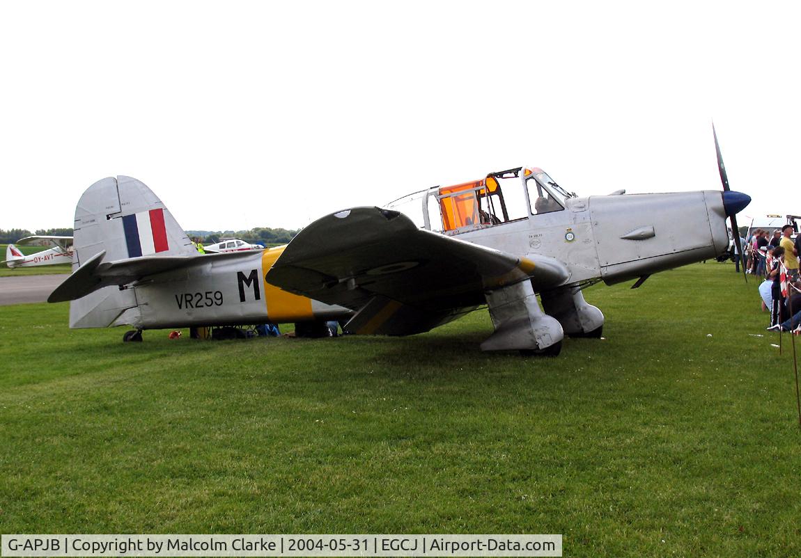 G-APJB, 1948 Percival P-40 Prentice T1 C/N PAC-086, Percival P-40 Prentice T1 at Sherburn-in-Elmet's May Fly-in in 2004.