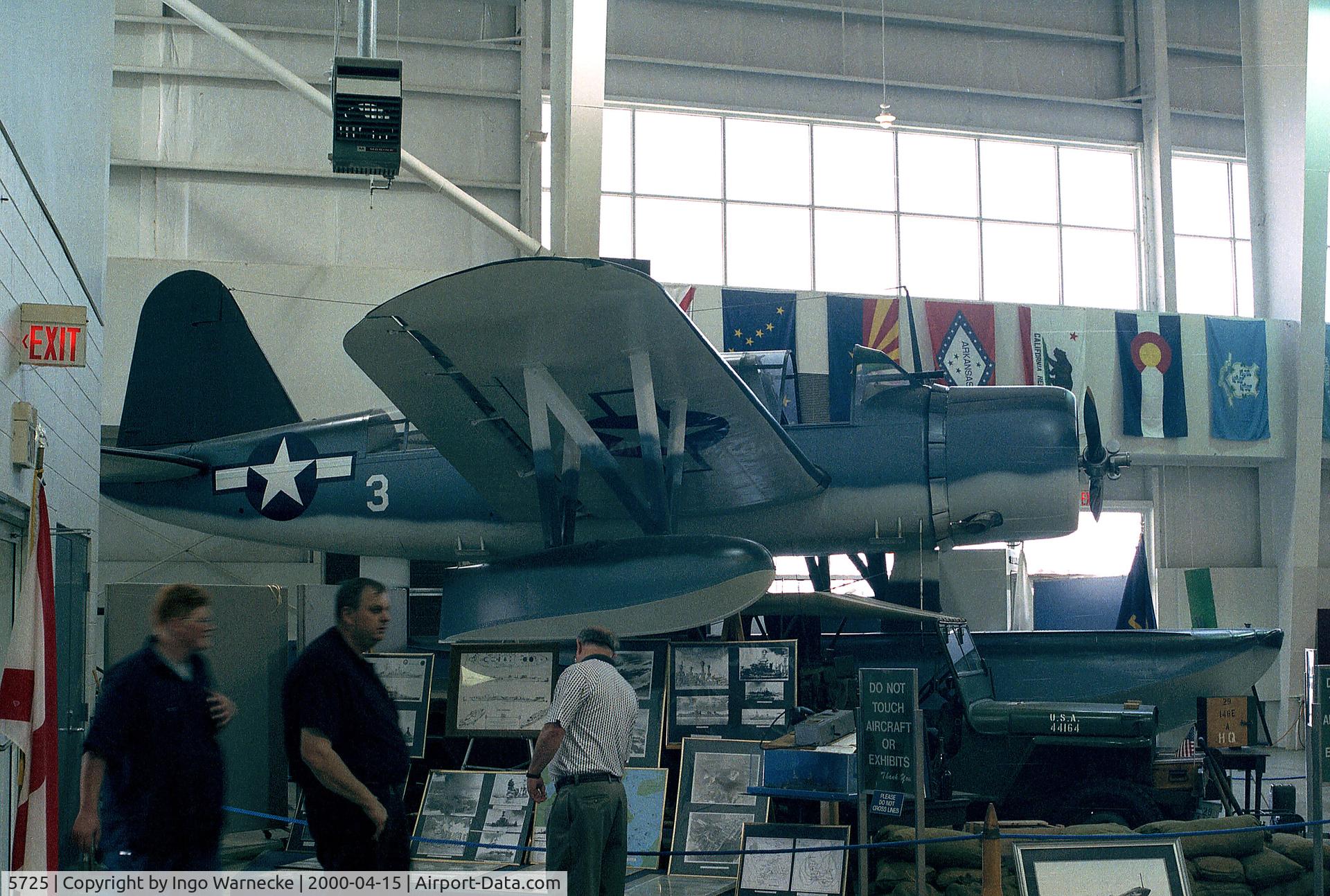 5725, 1942 Vought OS2U-3 Kingfisher C/N CV59250, Vought OS2U-3 Kingfisher of the USN at the Battleship Memorial Park, Mobile AL
