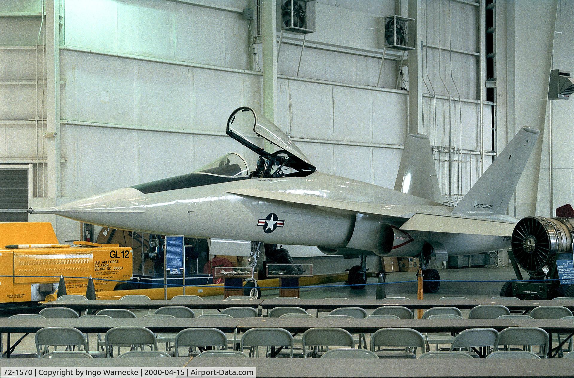 72-1570, 1973 Northrop YF-17A Cobra C/N C0002, Northrop YF-17A Cobra at the Battleship Memorial Park, Mobile AL