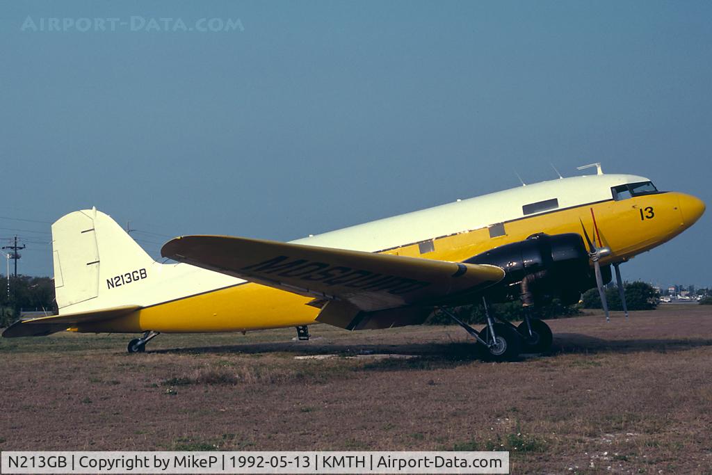 N213GB, 1945 Douglas DC3C 1830-94 C/N 33232, In use with the Monroe County Mosquito Control