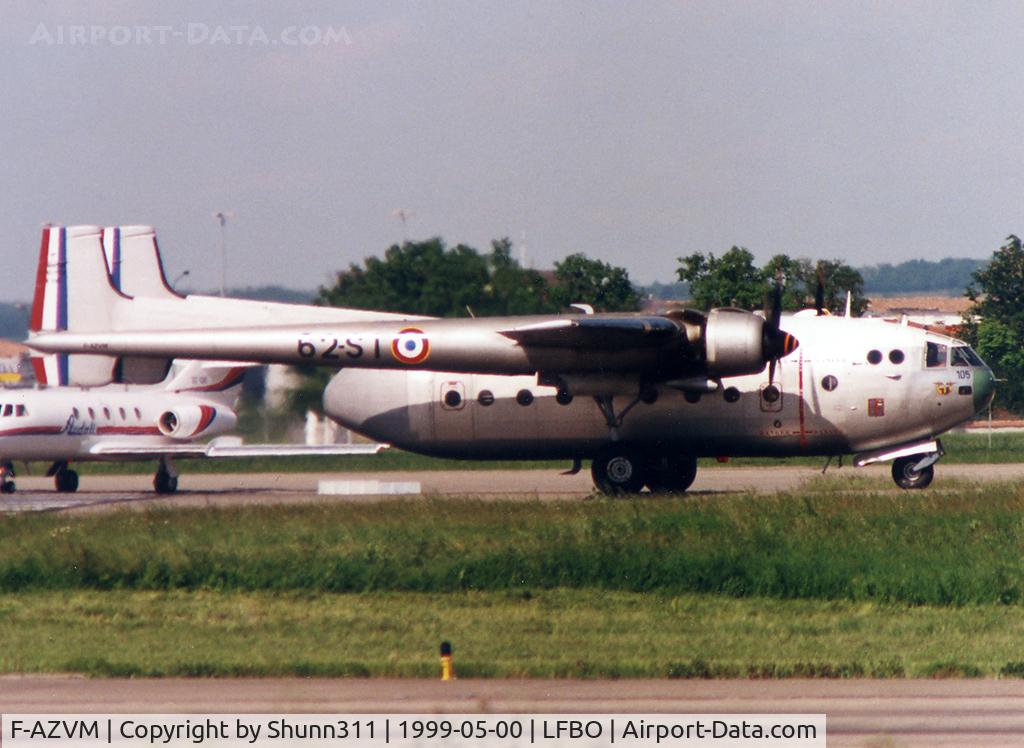 F-AZVM, 1956 Nord N-2501F Noratlas C/N 105, Ready for take off rwy 15L