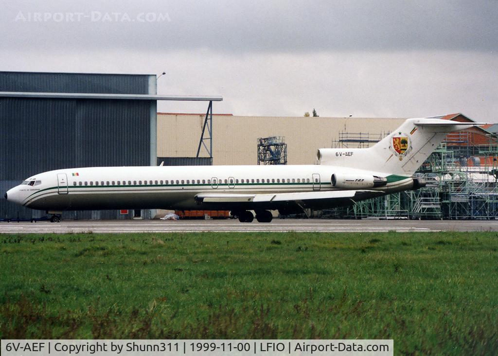 6V-AEF, 1975 Boeing 727-2M1 C/N 21091, On overhaul...
