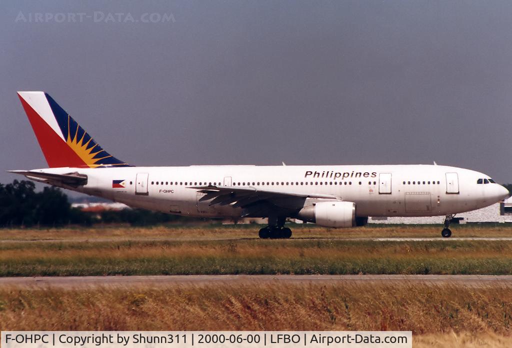 F-OHPC, Airbus A300B4-203 C/N 304, Ready for take off rwy 15L