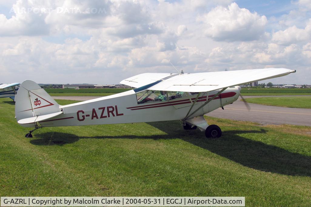 G-AZRL, 1951 Piper L-18C Super Cub (PA-18-95) C/N 18-1331, Piper L-18C Super Cub at Veterans and Vintage Day, Sherburn-in-Elmet in 2004.