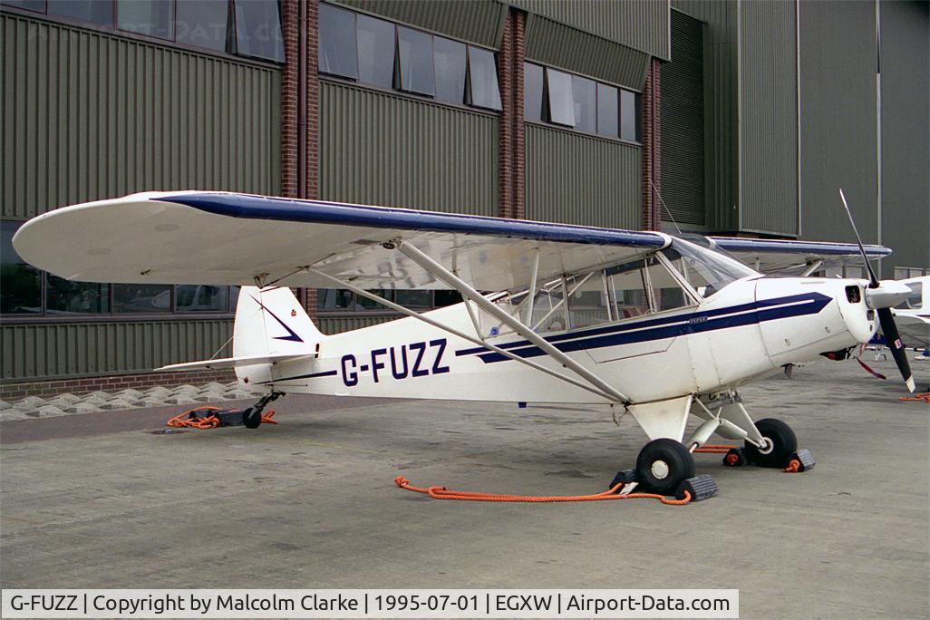 G-FUZZ, 1951 Piper L-18C Super Cub (PA-18-95) C/N 18-1016, Piper L-18C Super Cub (PA-18-95) at RAF Waddington's Air Show in 1995.