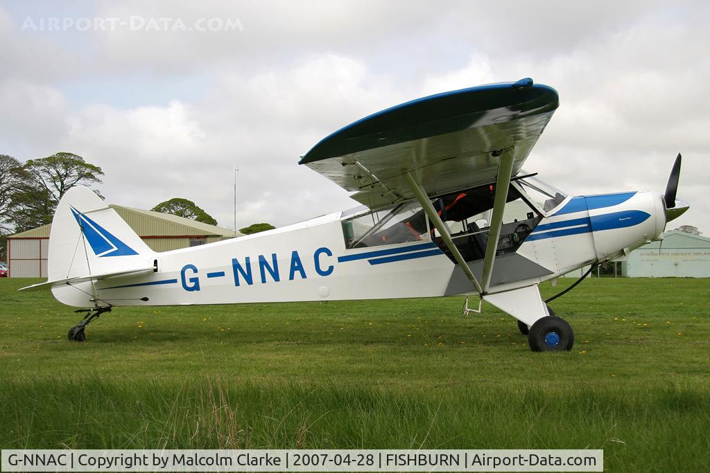 G-NNAC, 1954 Piper L-21B Super Cub (PA-18-135) C/N 18-3820, Piper L-21B Super Cub (PA-18-135) at Fishburn Airfield, UK in 2007.