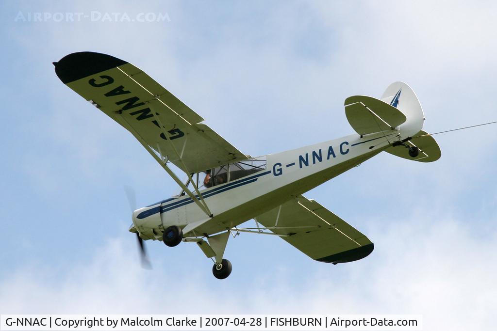 G-NNAC, 1954 Piper L-21B Super Cub (PA-18-135) C/N 18-3820, Piper L-21B Super Cub (PA-18-135) at Fishburn Airfield, UK in 2007.
