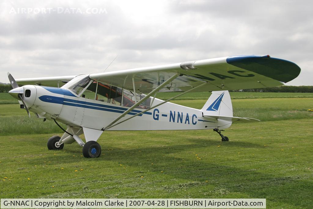 G-NNAC, 1954 Piper L-21B Super Cub (PA-18-135) C/N 18-3820, Piper L-21B Super Cub (PA-18-135) at Fishburn Airfield, UK in 2007.