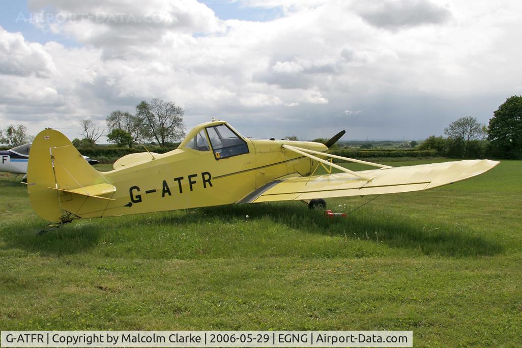 G-ATFR, 1960 Piper PA-25-235 Pawnee C/N 25-135, Piper PA-25 Pawnee at Bagby Airfield, UK in 2006. Previously registered as OY-ADJ. 