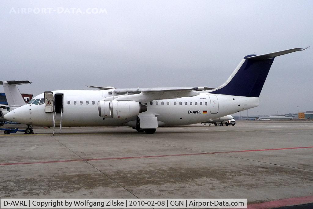 D-AVRL, 1996 British Aerospace Avro 146-RJ85 C/N E.2285, visitor