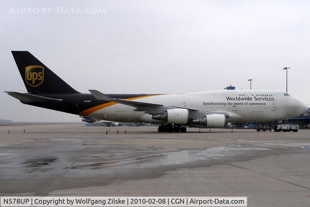 N578UP, 1993 Boeing 747-45EM(BCF) C/N 27154, visitor