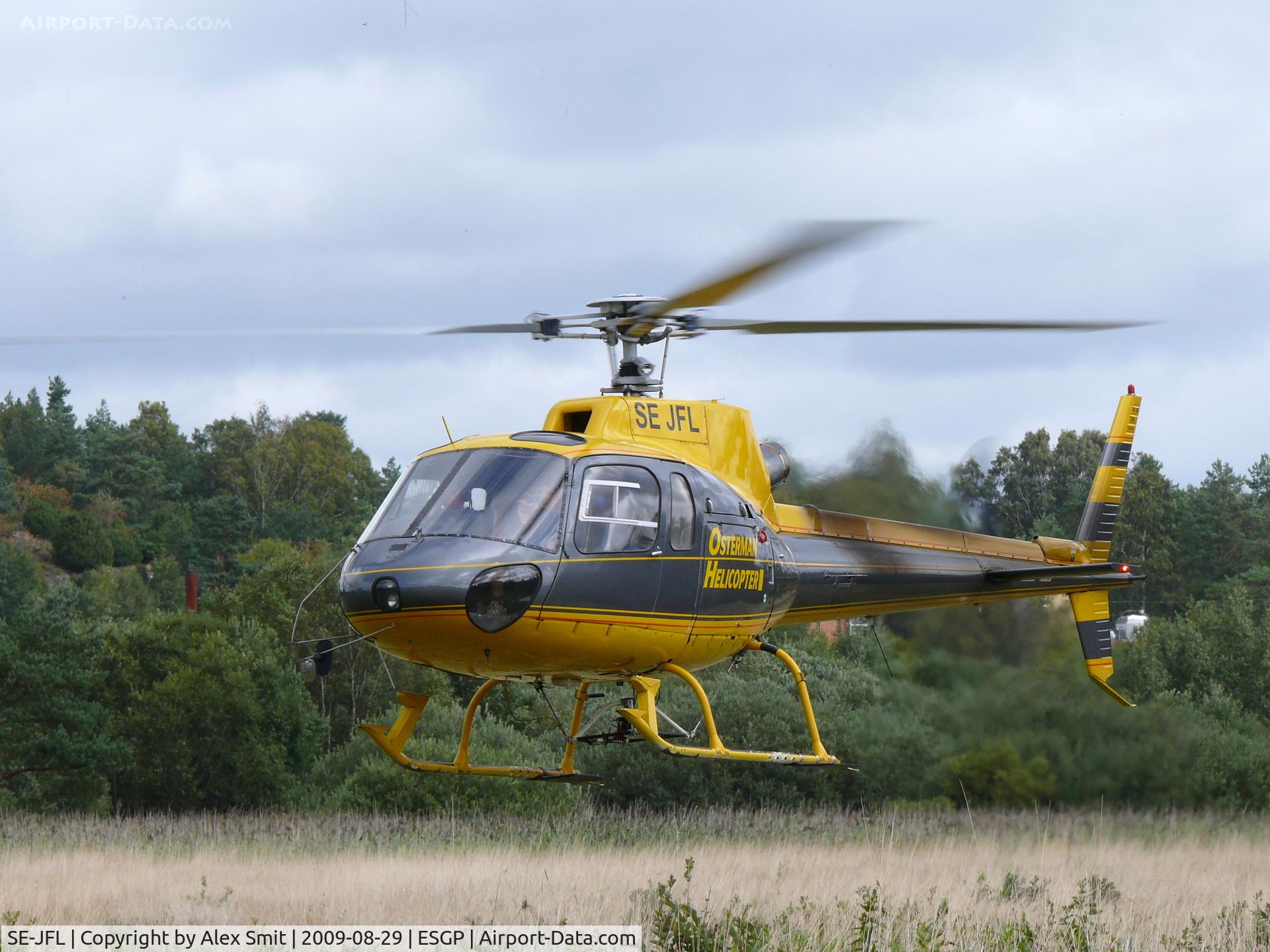 SE-JFL, Aerospatiale AS-350B-2 Ecureuil C/N 2364, Aerospatiale SA350B2 Ecureuil SE-JFL Osterman Helicopters