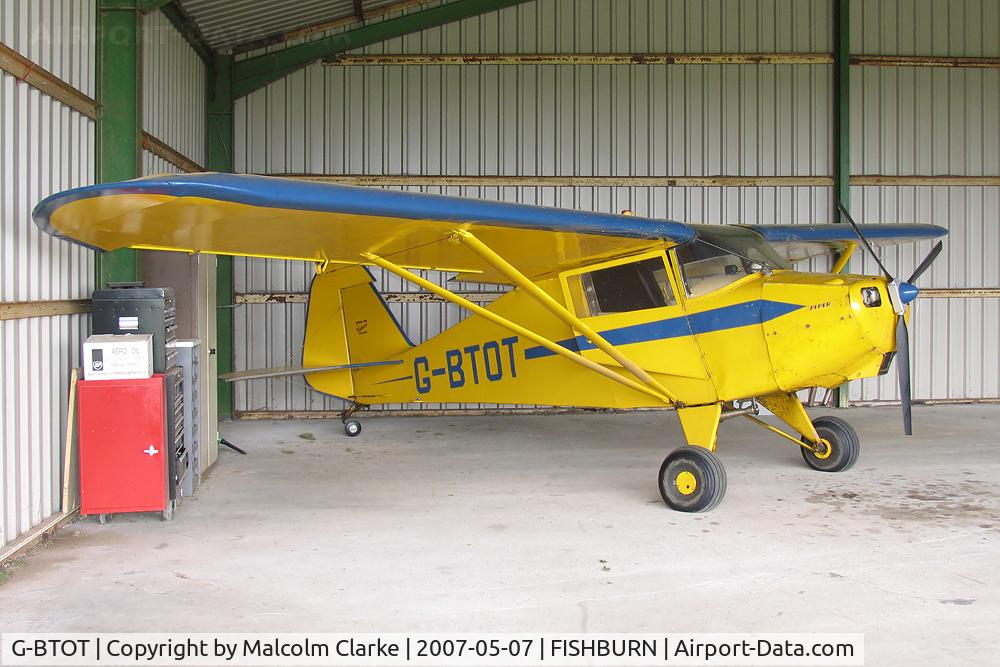 G-BTOT, 1955 Piper PA-15 Vagabond Vagabond C/N 15-60, Piper PA-15 Vagabond at Fishburn Airfield, UK in 2007.