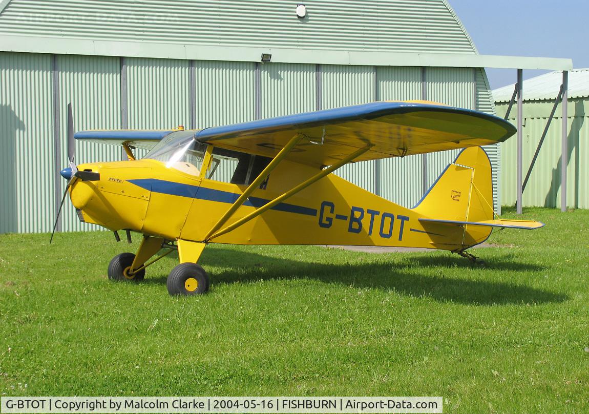 G-BTOT, 1955 Piper PA-15 Vagabond Vagabond C/N 15-60, Piper PA-15 Vagabond at Fishburn Airfield, UK in 2004.