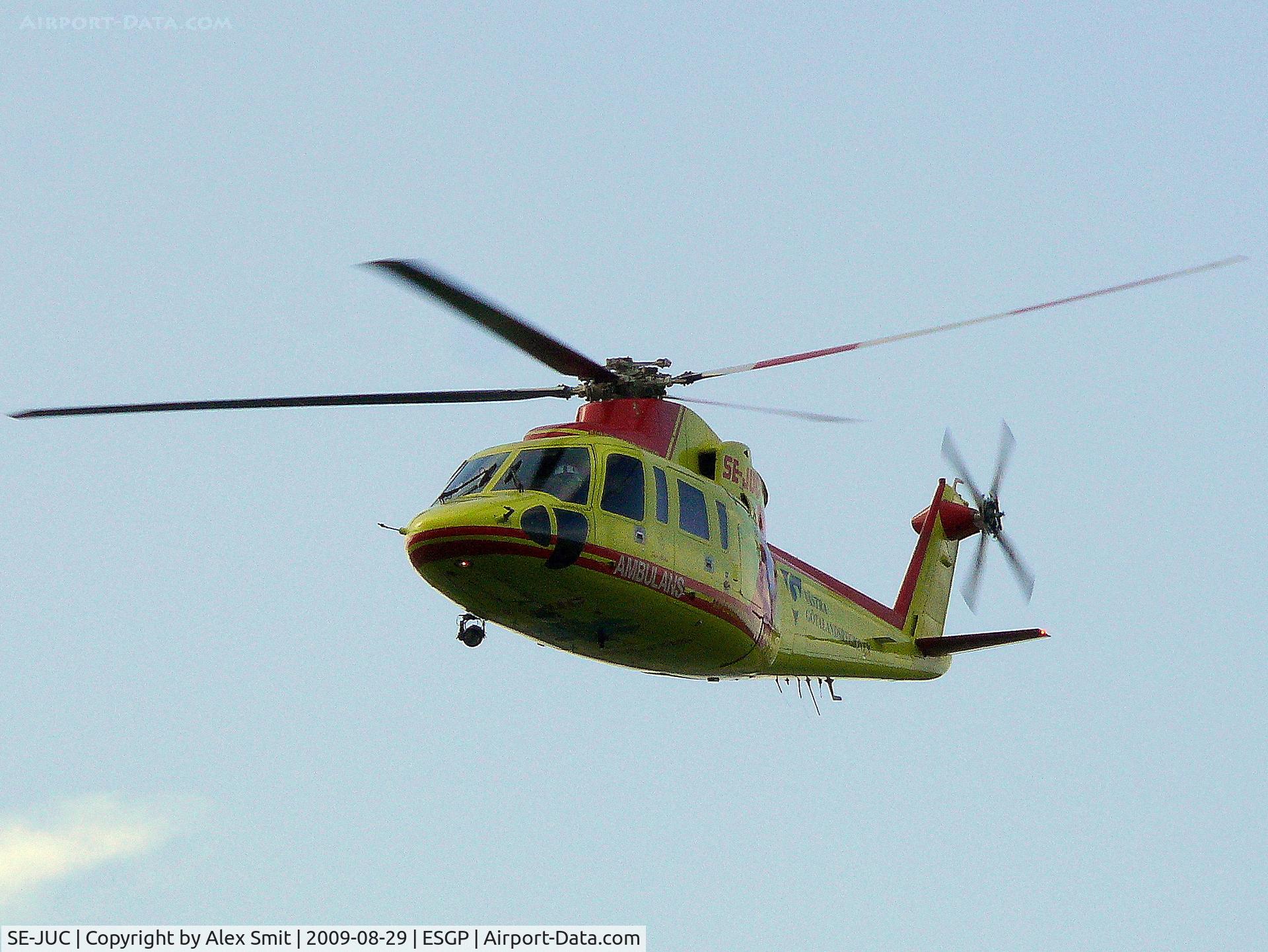 SE-JUC, 1982 Sikorsky S-76A C/N 76-0219, Sikorsky S76A Spirit SE-JUC Norrlandsflyg Ambulans