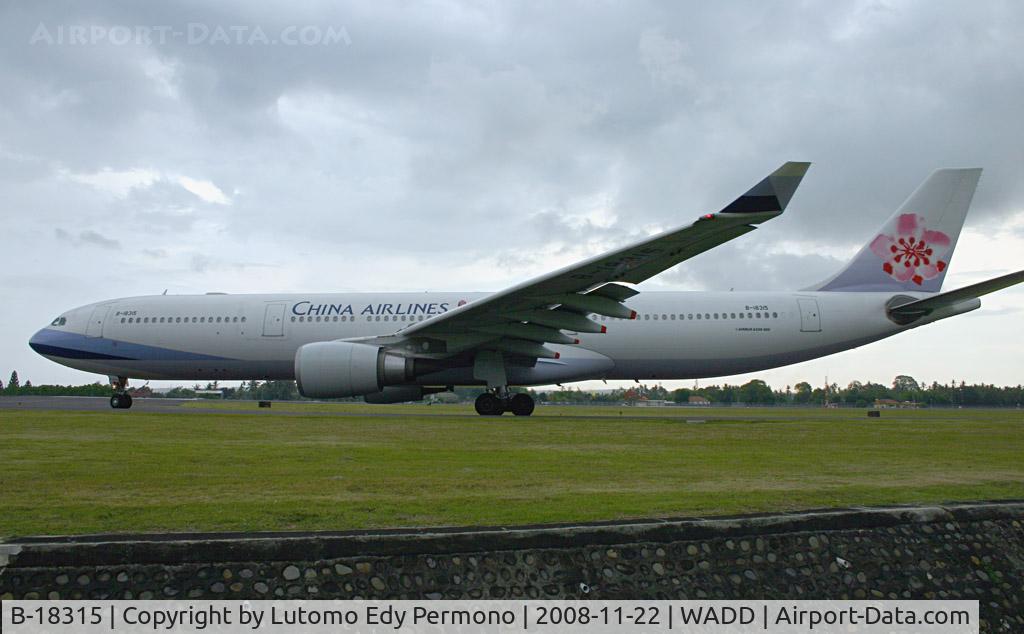 B-18315, 2007 Airbus A330-302 C/N 823, China Airlines