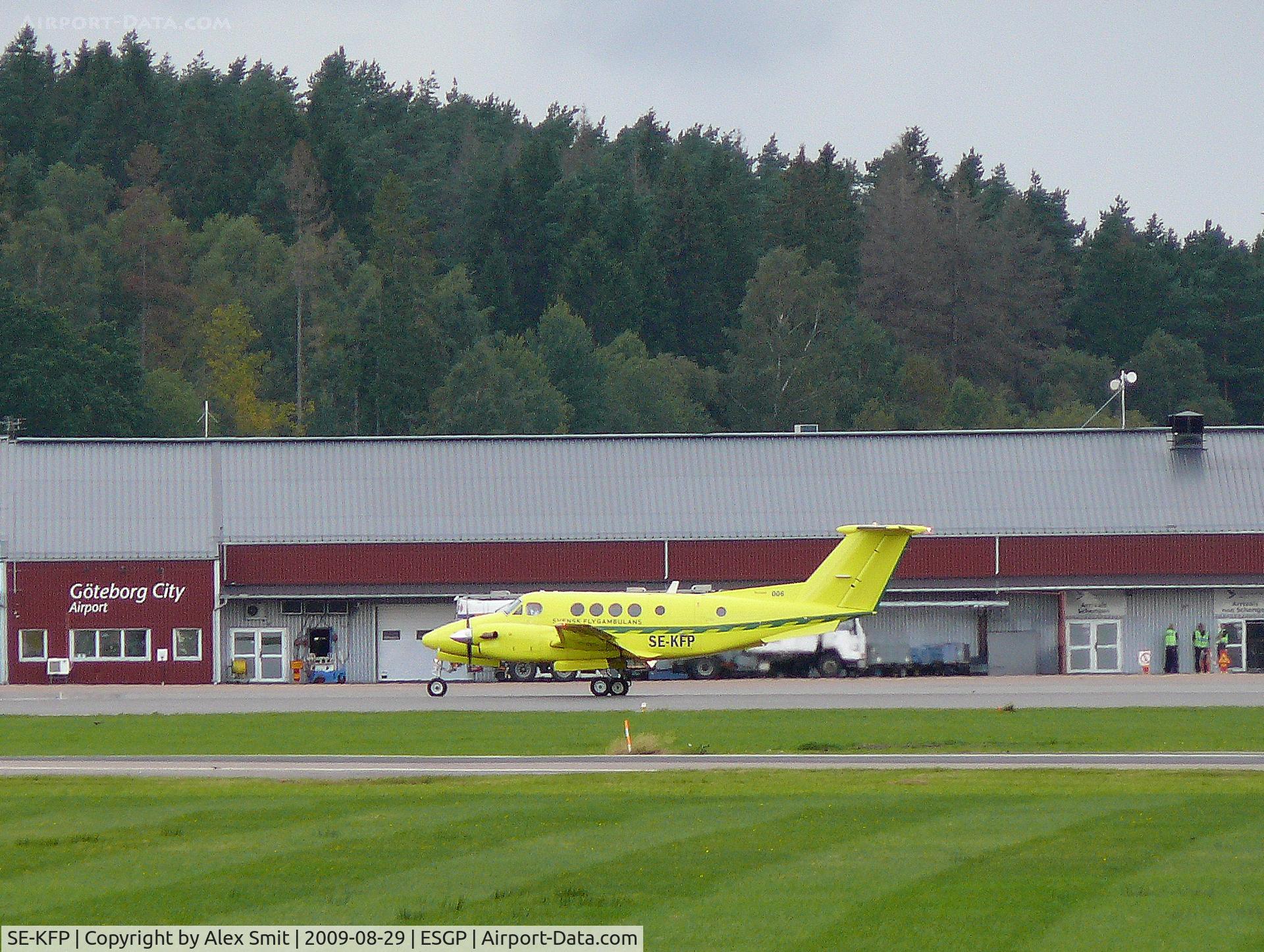 SE-KFP, 1989 Beech B200C Super King Air King Air C/N BL-132, Beech Be200C Super King Air SE-KFP Svensk Flygambulans
