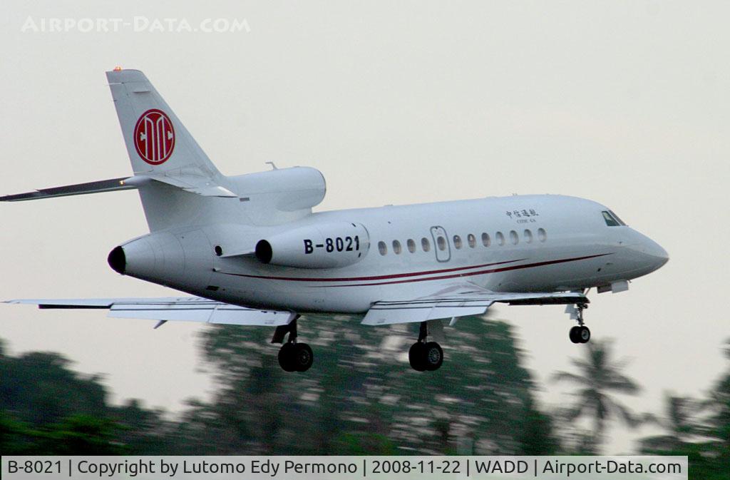 B-8021, 2007 Dassault Falcon 900DX C/N 613, CITIC GA
