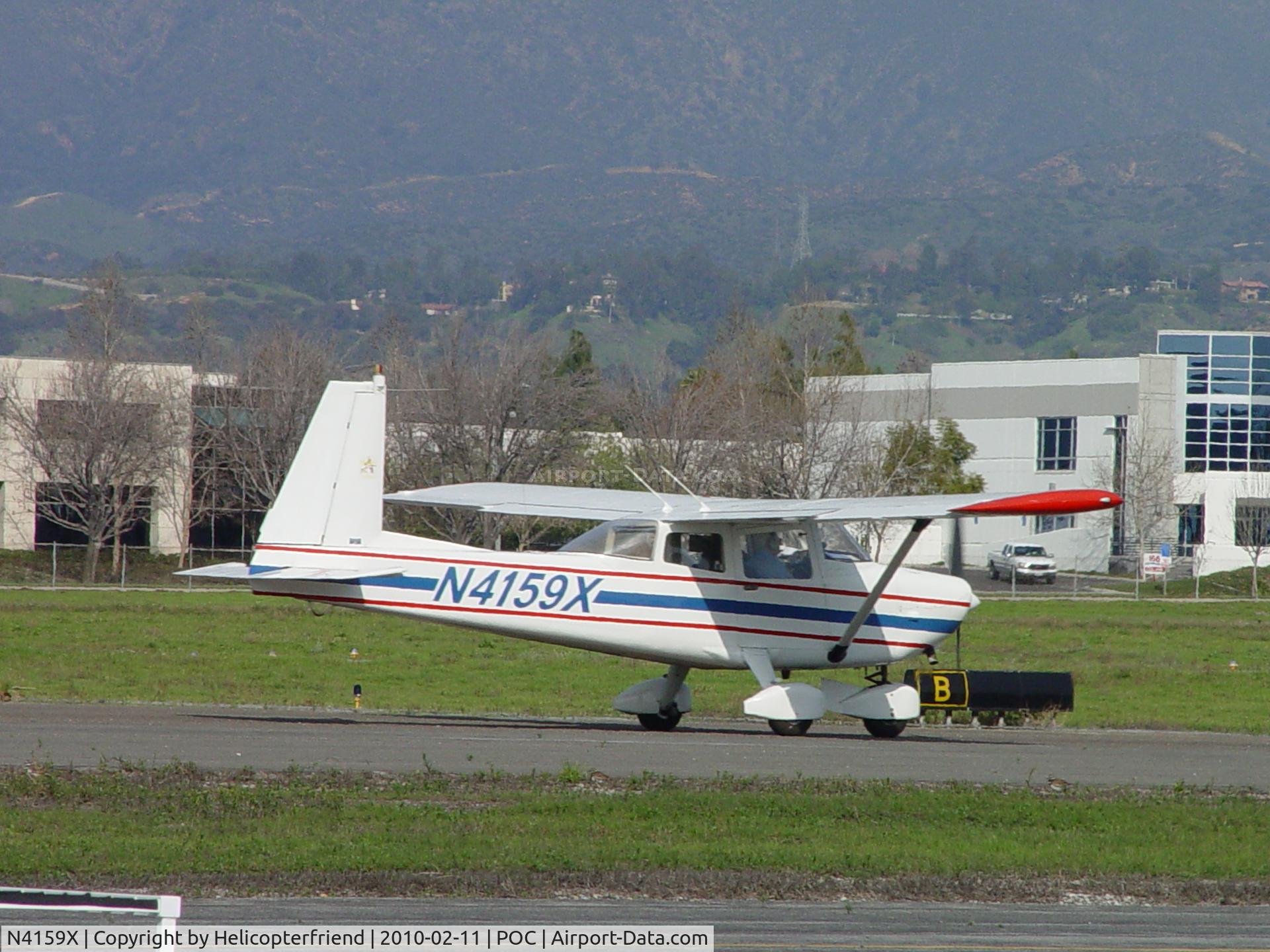 N4159X, 1969 Aero Commander 100 C/N 341, Taxiing to runway 26L