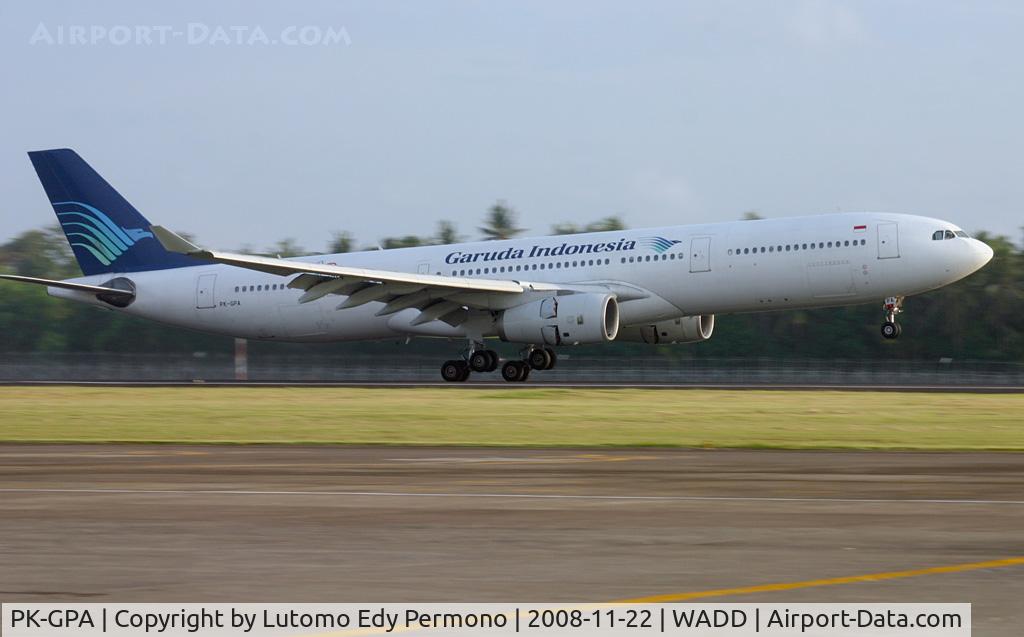 PK-GPA, 1996 Airbus A330-341 C/N 138, Garuda Indonesia