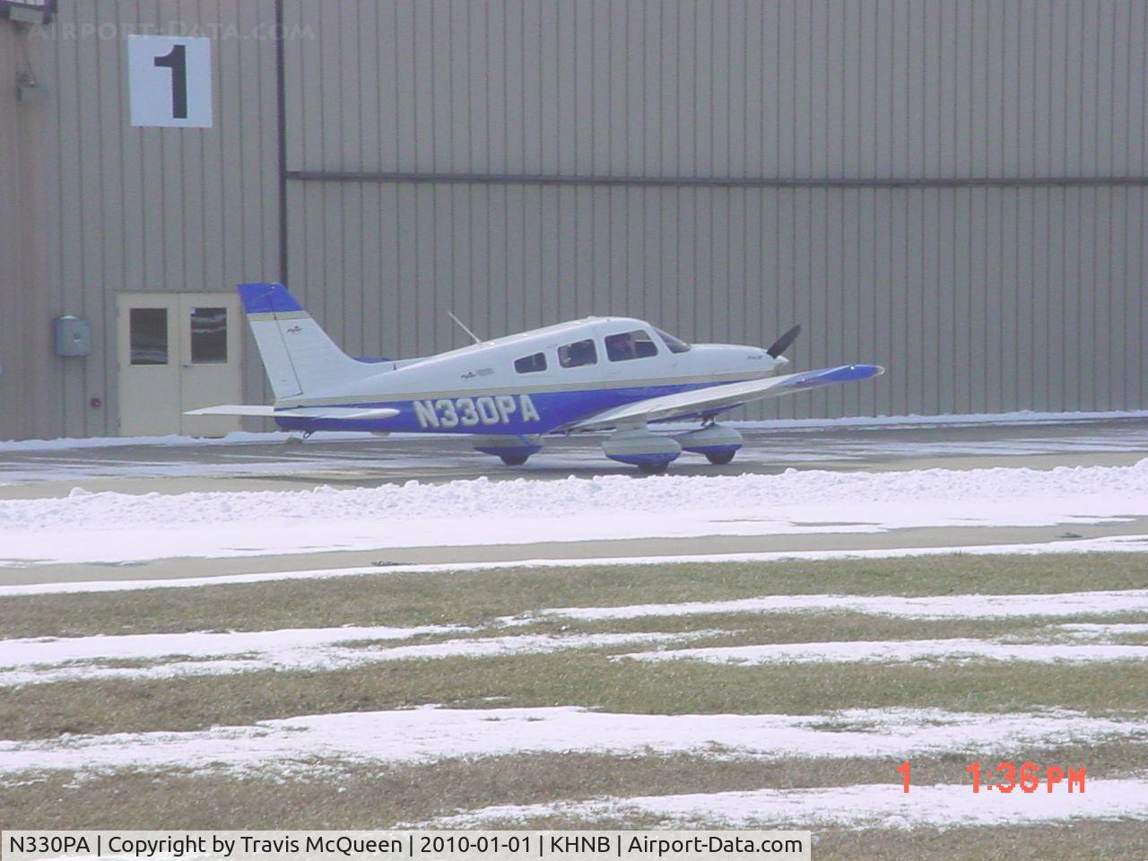 N330PA, 2002 Piper PA-28-181 C/N 2843513, Parked on ramp of DCFS