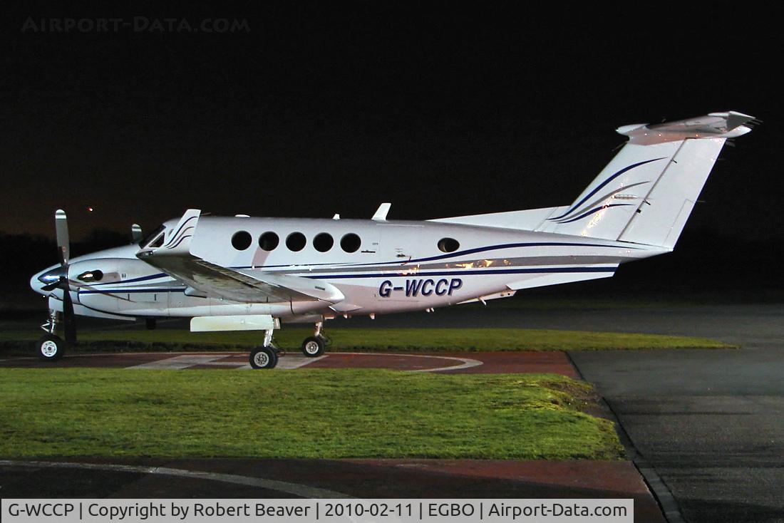G-WCCP, 1988 Beech B200 Super King Air King Air C/N BB-1295, Beech 200 Super King Air
