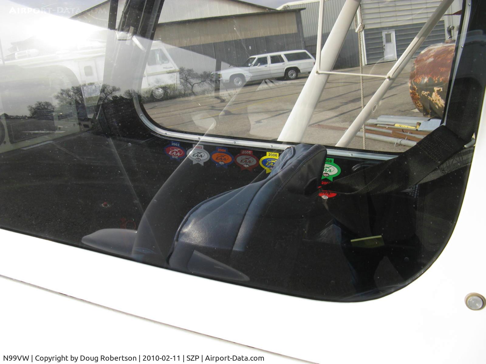 N99VW, 2001 American Champion 7GCAA Citabria C/N 459-2001, 2001 American Champion 7GCAA ADVENTURE, Lycoming O-320-B2B 160 Hp, eight consecutive years attendance at EAA AirVenture Oshkosh OSH