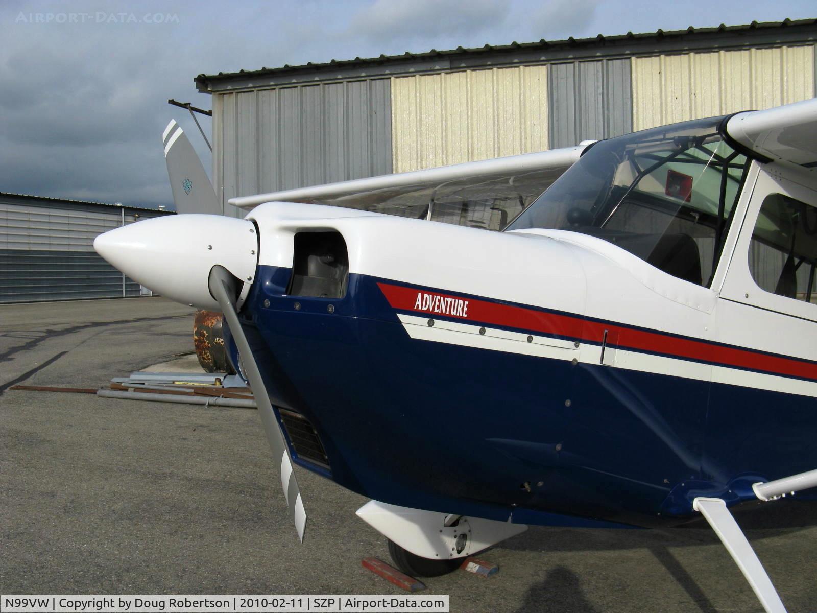N99VW, 2001 American Champion 7GCAA Citabria C/N 459-2001, 2001 American Champion 7GCAA ADVENTURE, Lycoming O-320-B2B 160 Hp, cowl