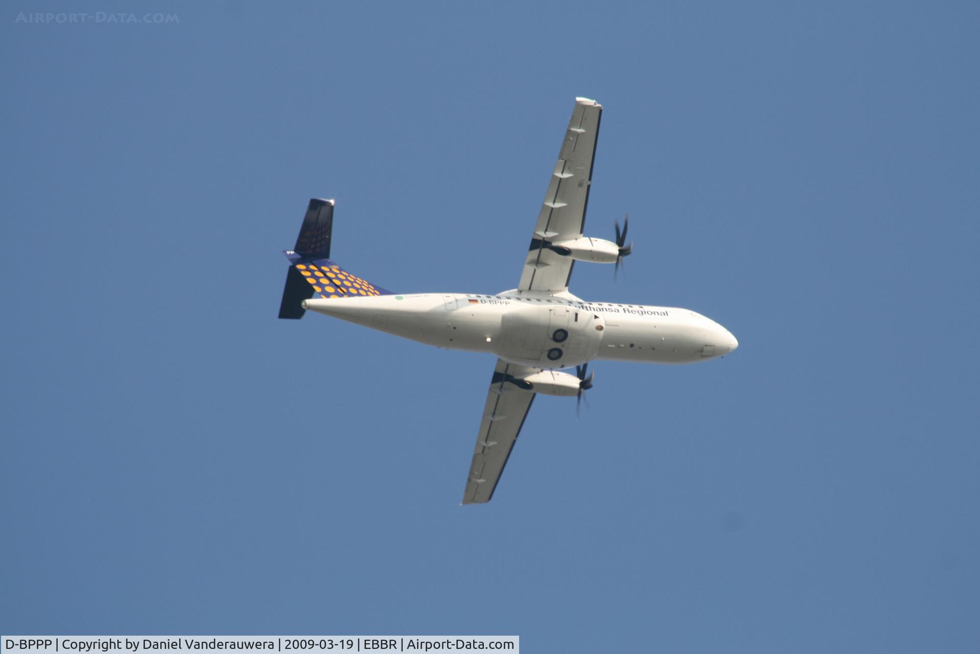D-BPPP, 1999 ATR 42-500 C/N 581, Flight LH4631 is taking off from RWY 07R