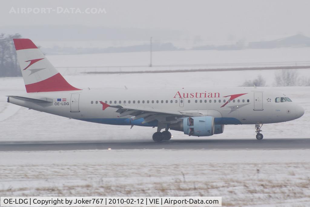 OE-LDG, 2006 Airbus A319-112 C/N 2652, Austrian Airlines Airbus A319-112