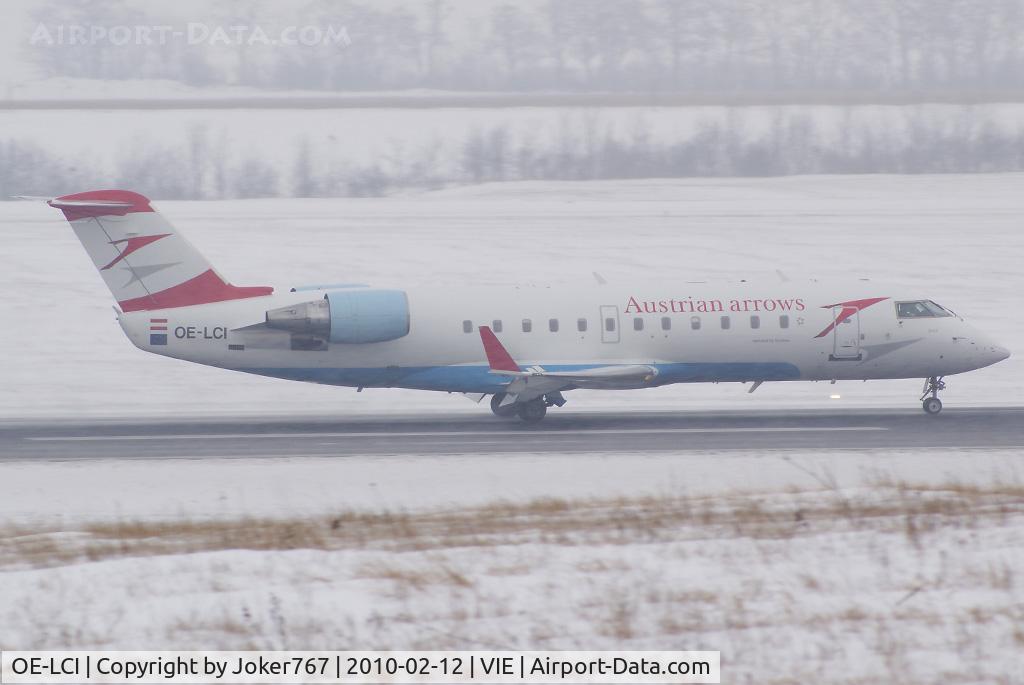OE-LCI, 1996 Canadair CRJ-200LR (CL-600-2B19) C/N 7133, Austrian arrows Canadair Regional Jet CRJ200LR