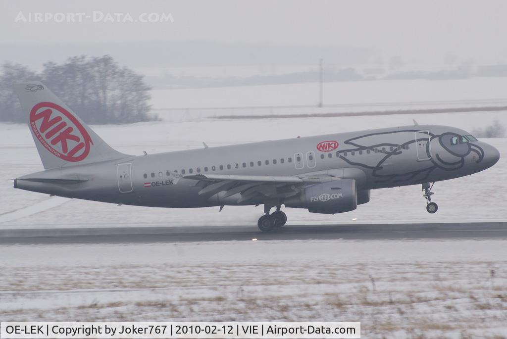 OE-LEK, 2007 Airbus A319-112 C/N 3019, NIKI Airbus A319-112