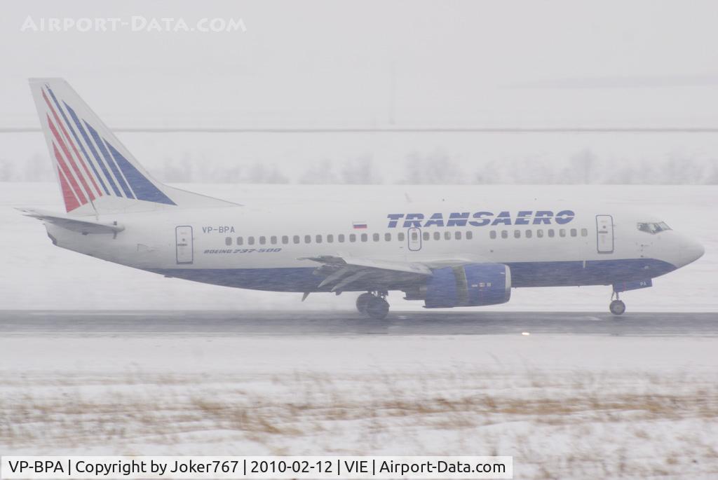 VP-BPA, 1991 Boeing 737-5K5 C/N 25037, Transaero Boeing 737-5K5