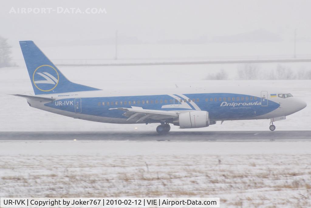 UR-IVK, 1990 Boeing 737-3L9 C/N 24571, Dniproavia Boeing 737-3L9