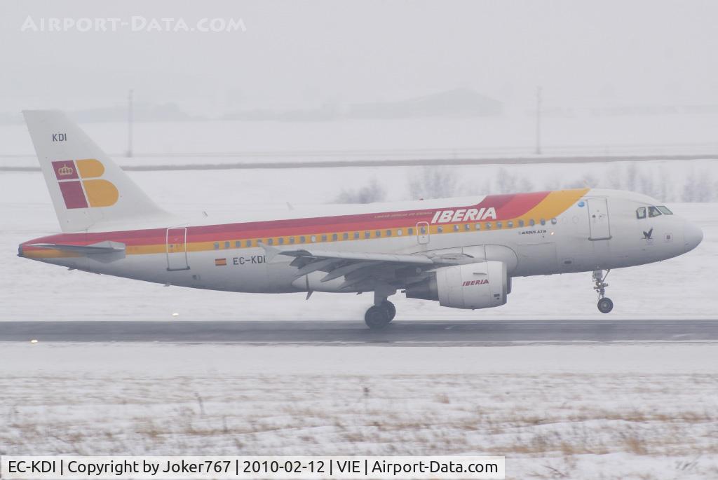 EC-KDI, 2007 Airbus A319-111 C/N 3102, Iberia Airbus A319-111