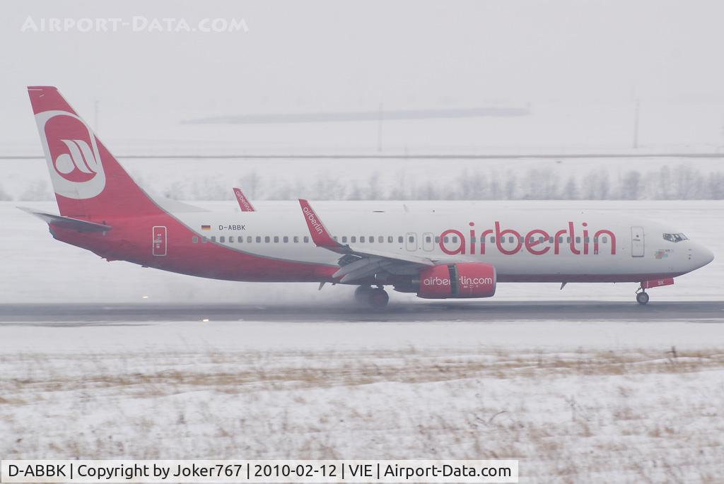 D-ABBK, 2003 Boeing 737-8BK C/N 33013, Air Berlin Boeing 737-8BK(WL)