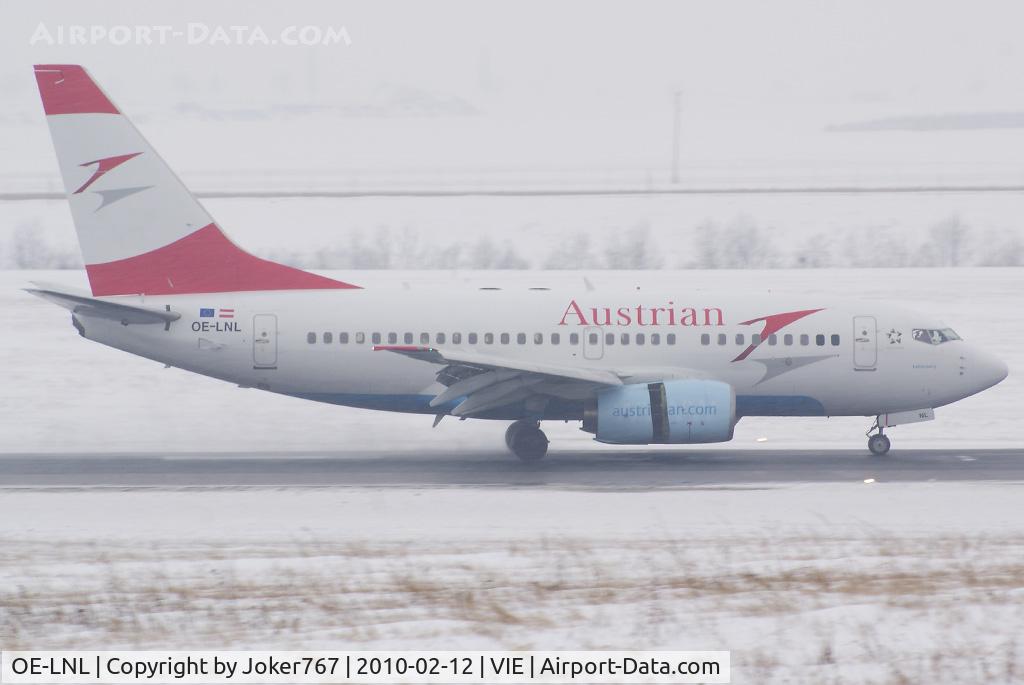 OE-LNL, 2000 Boeing 737-6Z9 C/N 30137, Austrian Airlines Boeing 737-6Z9