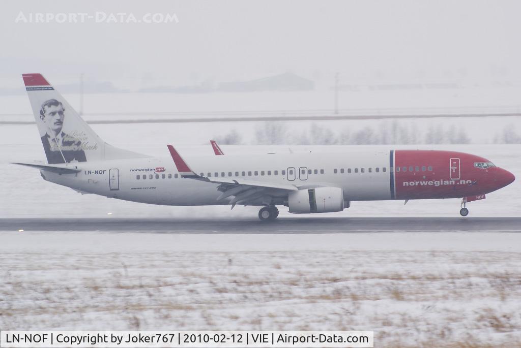 LN-NOF, 2008 Boeing 737-86N C/N 36809, Norwegian Air Shuttle Boeing 737-86N(WL)