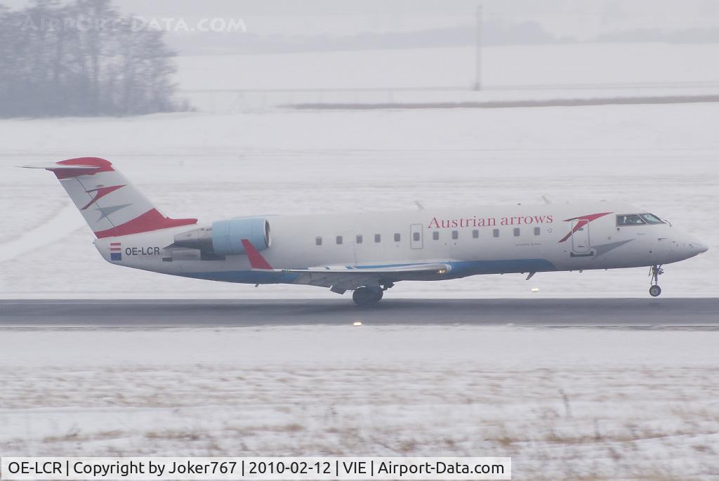 OE-LCR, 2003 Canadair CRJ-200LR (CL-600-2B19) C/N 7910, Austrian arrows Canadair Regional Jet CRJ200LR