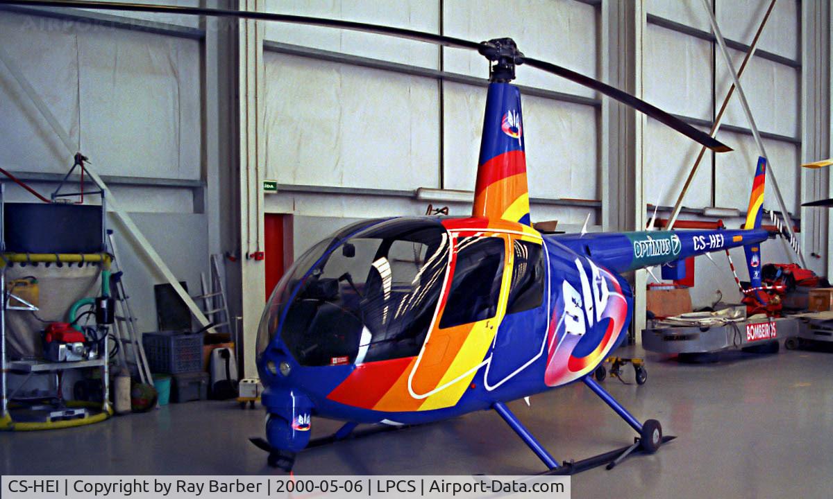 CS-HEI, 1998 Robinson R44 Astro C/N 0448, Robinson R-44 Astro [0448] Cascais~CS 06/05/2000. Seen based here at Cascais Portugal .