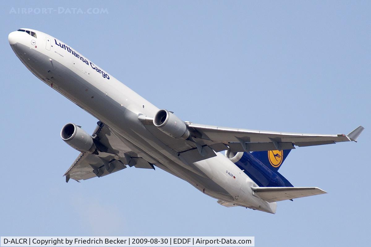 D-ALCR, 1994 McDonnell Douglas MD-11F C/N 48581, departing EDDF