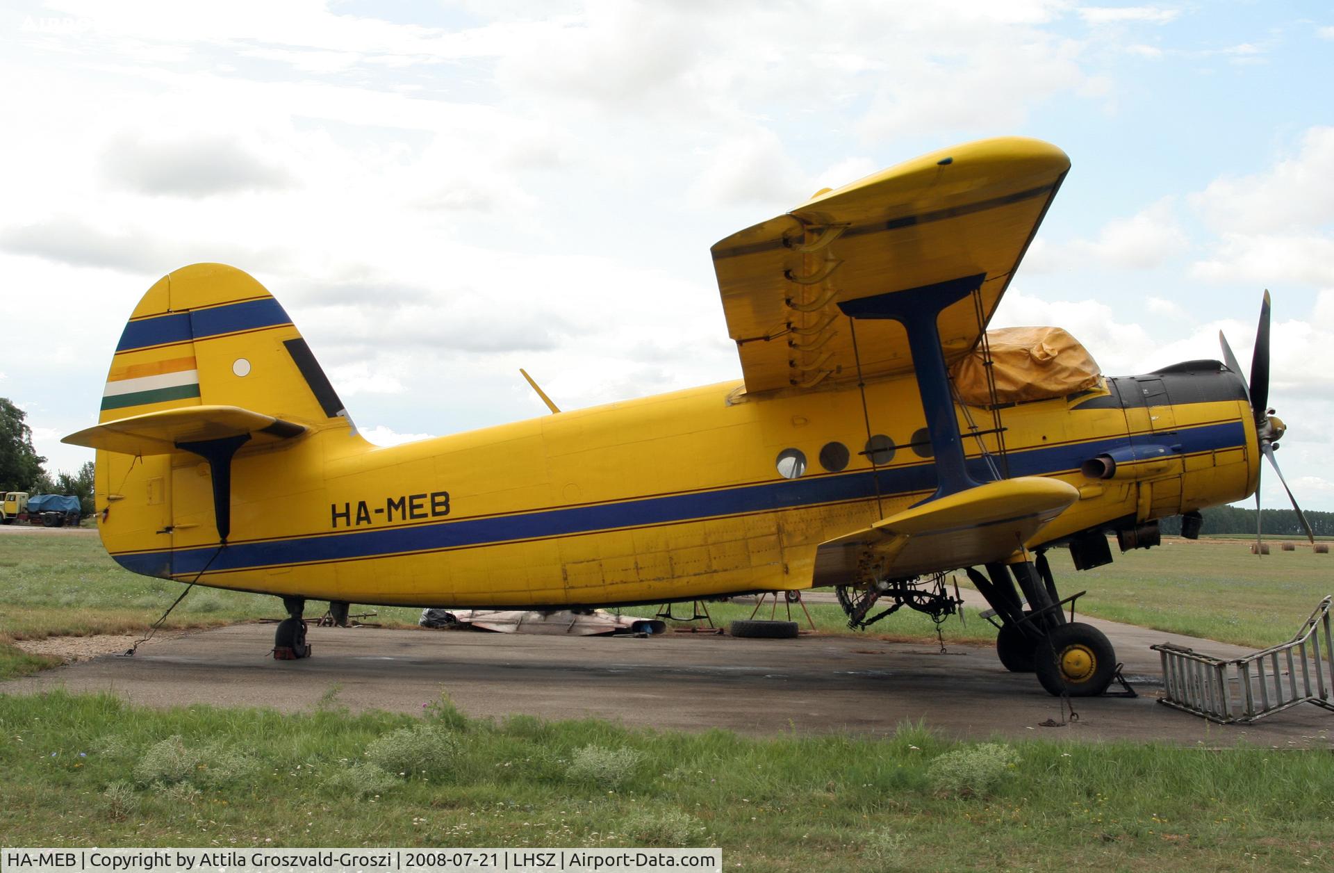 HA-MEB, 1979 PZL-Mielec AN-2R C/N 1G186-08, Szentes Airfield