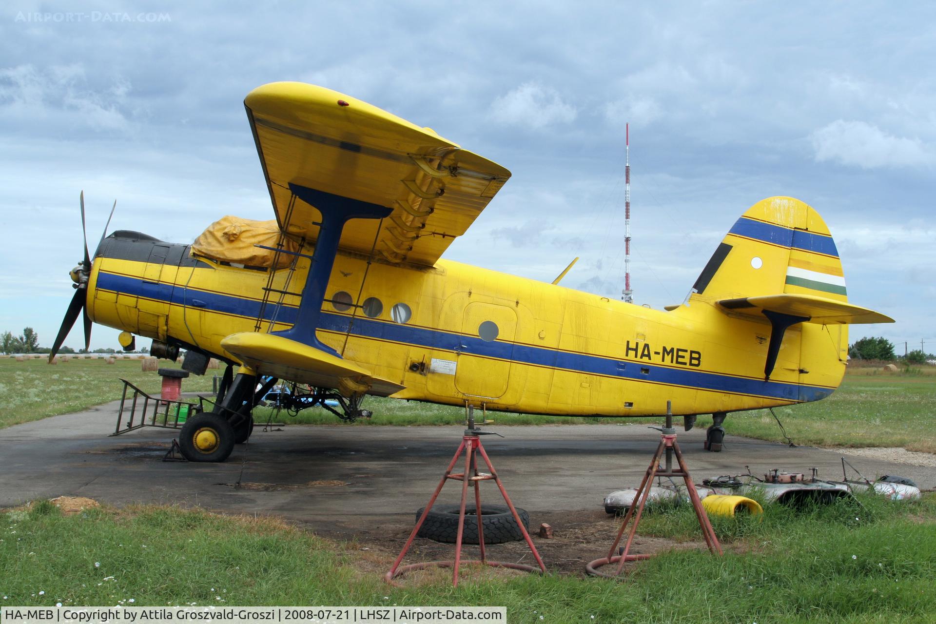HA-MEB, 1979 PZL-Mielec AN-2R C/N 1G186-08, Szentes Airfield
