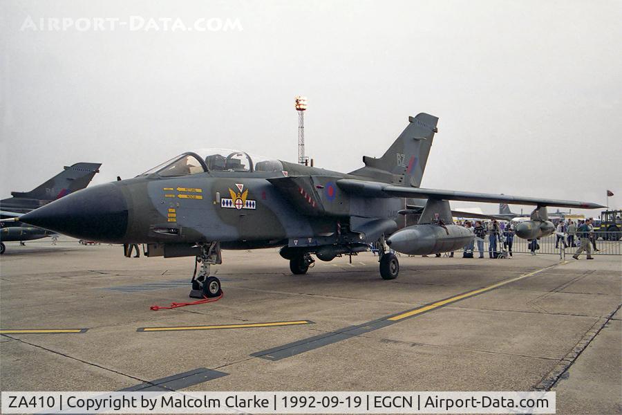 ZA410, 1983 Panavia Tornado GR.1 C/N 227/BT034/3109, Panavia Tornado GR1(T) from RAF No 14 Sqn, Bruggen at RAF Finningley Air Show in 1992