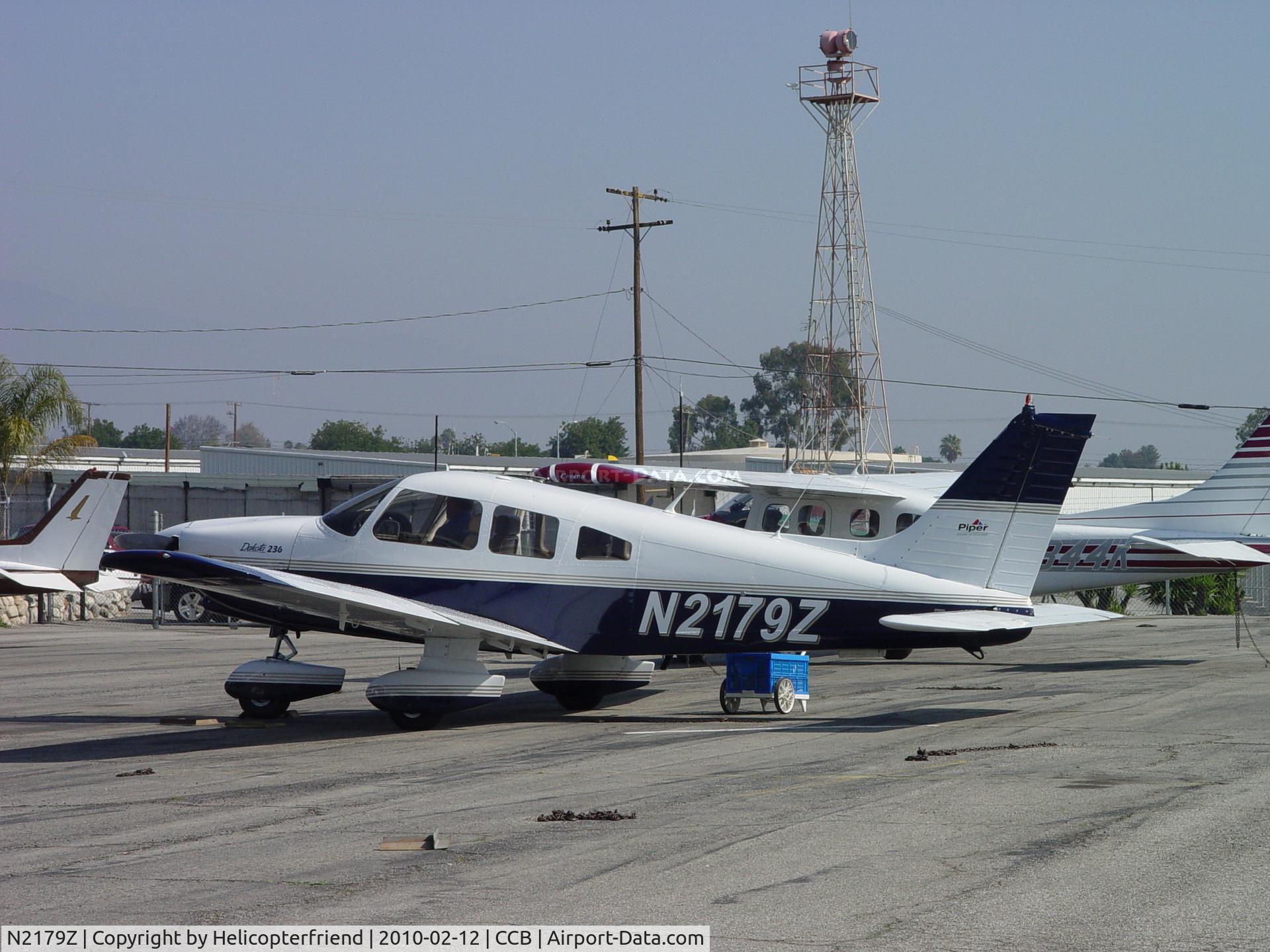 N2179Z, 1979 Piper PA-28-236 Dakota C/N 28-7911157, Parked at Foothill Aircraft