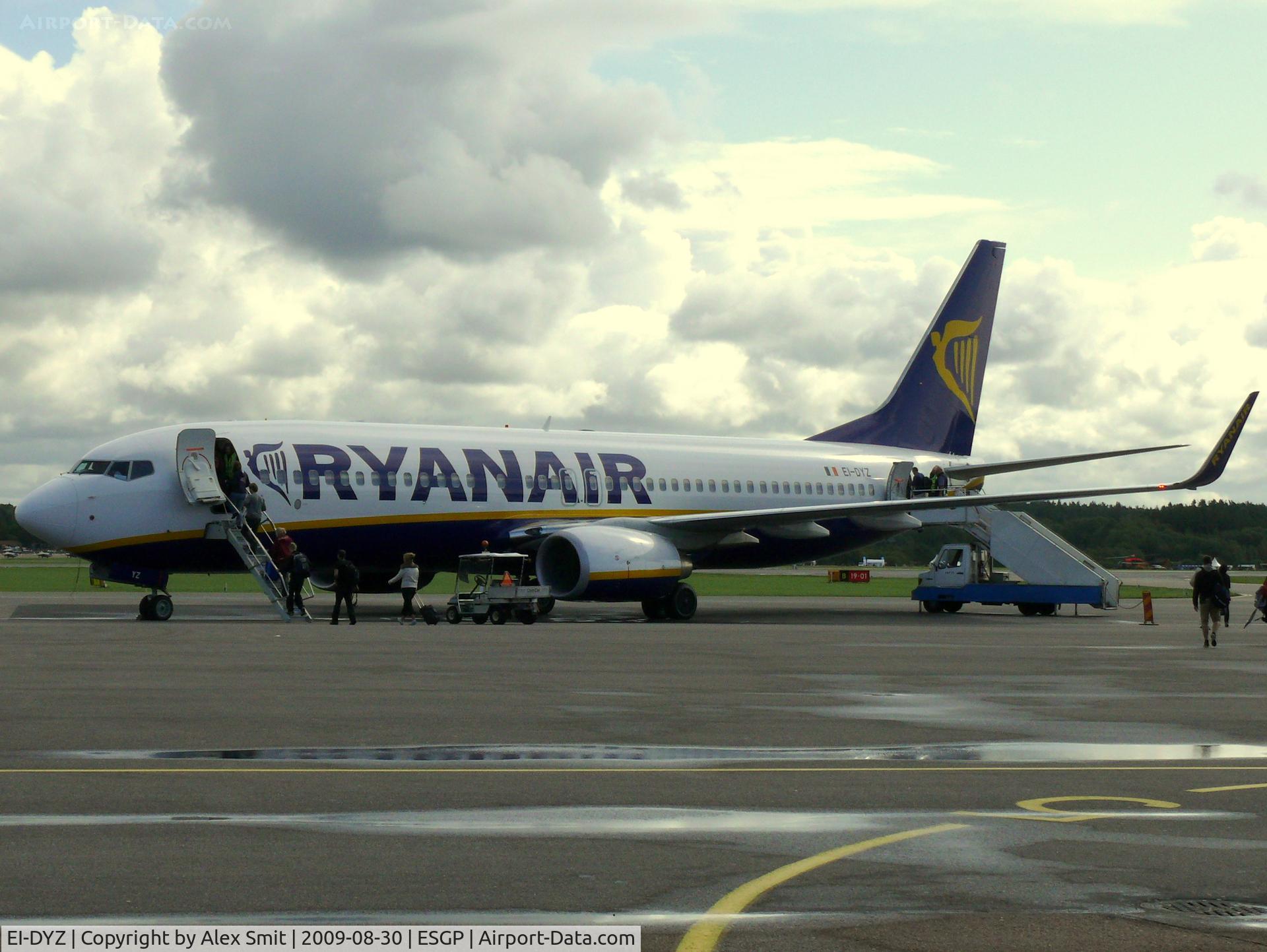 EI-DYZ, 2008 Boeing 737-8AS C/N 37518, Boeing B737-8AS EI-DYZ Ryanair