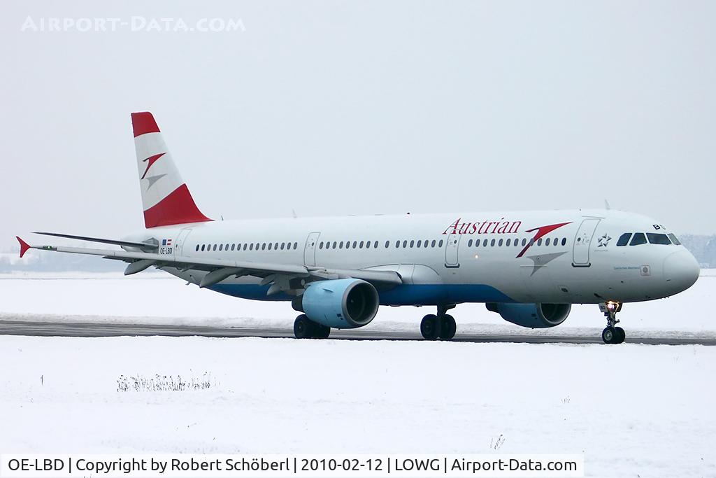 OE-LBD, 1998 Airbus A321-211 C/N 920, OE-LBD