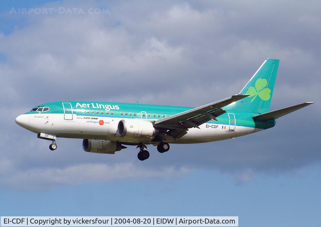 EI-CDF, 1992 Boeing 737-548 C/N 25737, Aer Lingus
