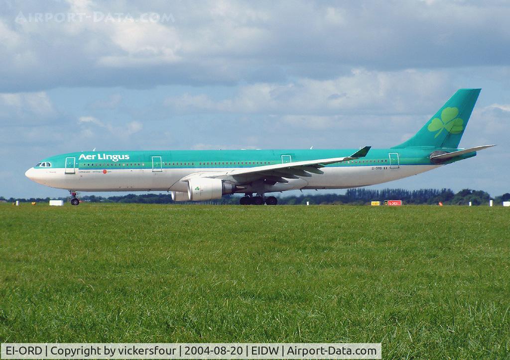 EI-ORD, Airbus A330-301 C/N 059, Aer Lingus